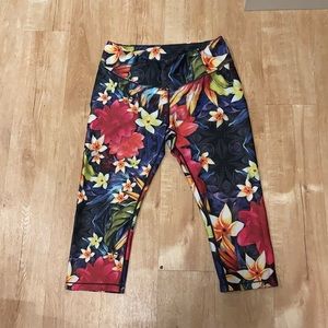 Tropical Floral Leggings